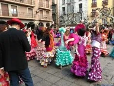 Sevillanas en la plaza Mayor