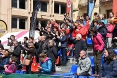 Duatlón relevos élite femenino. /Ana Isla