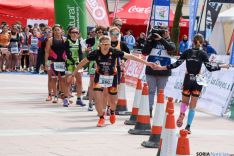 Duatlón relevos élite femenino. /Ana Isla