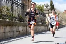 Duatlón relevos élite femenino. /Ana Isla