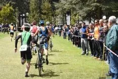 Duatlón relevos élite masculino. /Ana Isla