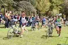 Duatlón relevos élite masculino. /Ana Isla