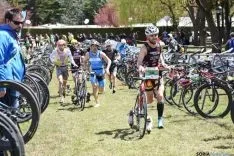 Duatlón relevos élite masculino. /Ana Isla