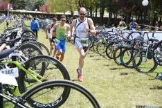 Duatlón relevos élite masculino. /Ana Isla