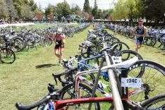 Duatlón relevos élite masculino. /Ana Isla