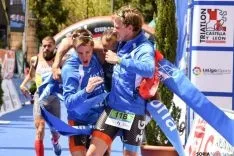 Duatlón relevos élite masculino. /Ana Isla