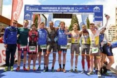Duatlón relevos élite masculino. /Ana Isla