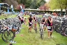 El Triatlón español en Soria. /Ana Isla