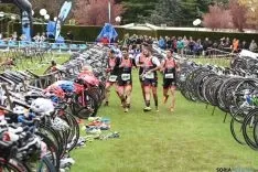 El Triatlón español en Soria. /Ana Isla