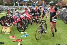 El Triatlón español en Soria. /Ana Isla
