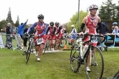El Triatlón español en Soria. /Ana Isla