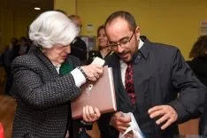 Francisca Sauquillo II Premio por las Libertades Luis Cabrejas. /Ana Isla