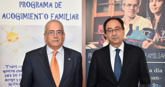 Modesto Fernández (izda.) y Manuel López. / Jta.