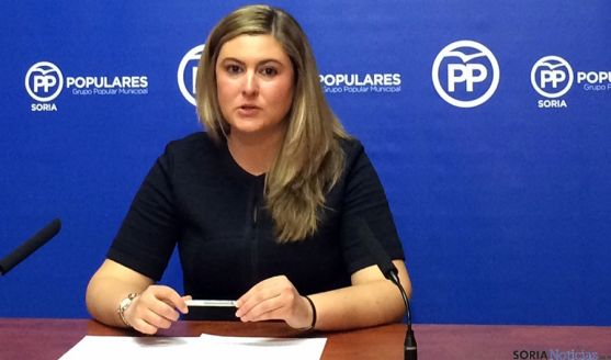 Eva García, concejal del PP en la capital.