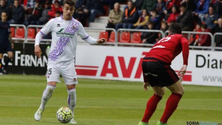 David Concha, autor del segundo gol numantino.