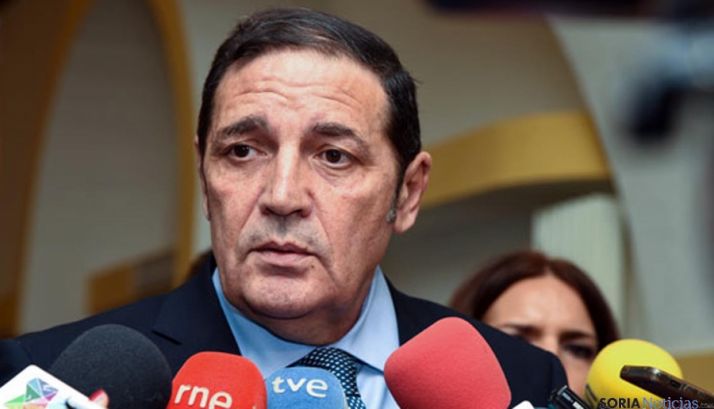 El consejero de Sanidad, Antonio Sáez-Aguado. / SN