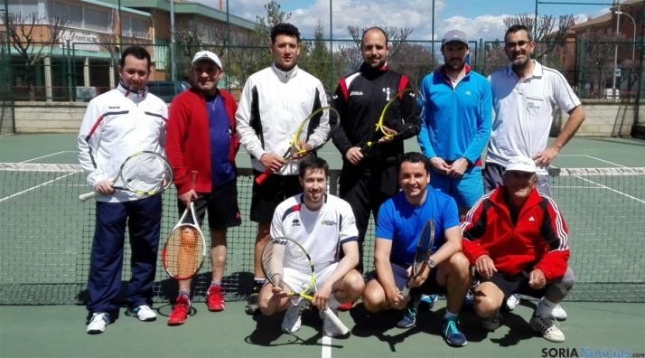 Los tenistas sorianos. 