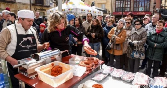 Puercoterapia Soria 2016, organizada por los carniceros sorianos