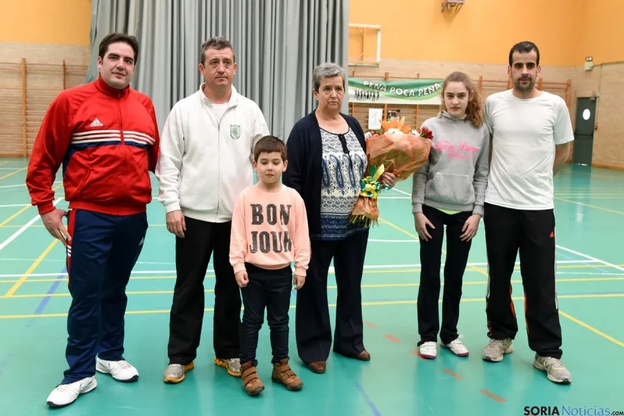 Homenaje a José Luis Blasco y Club San José. /Ana Isla