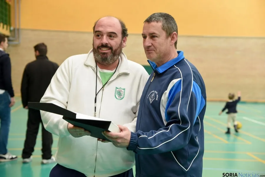 Homenaje a José Luis Blasco y Club San José. /Ana Isla