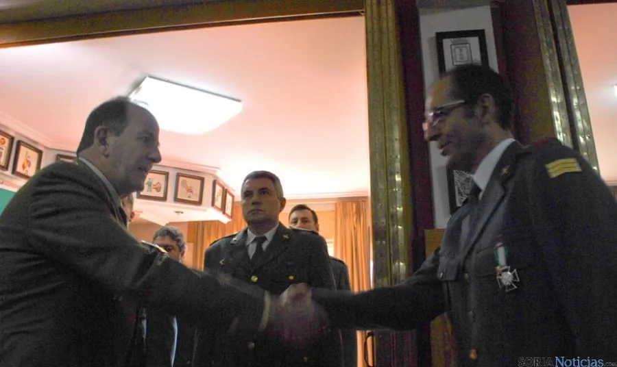 Acto institucional de la Benemérita en Soria este jueves./SN