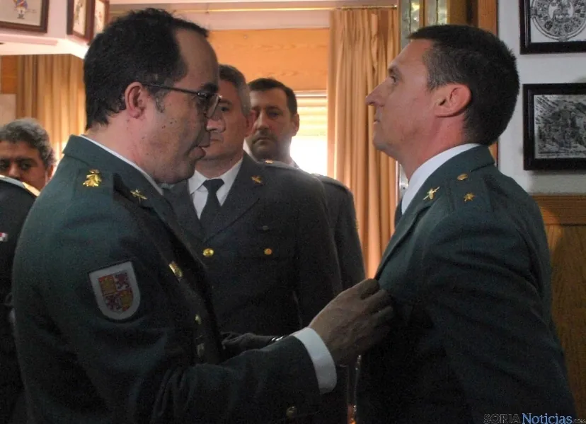 Acto institucional de la Benemérita en Soria este jueves./SN