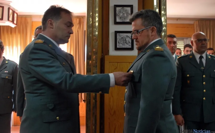 Acto institucional de la Benemérita en Soria este jueves./SN
