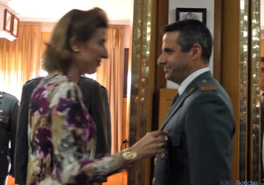 Acto institucional de la Benemérita en Soria este jueves./SN