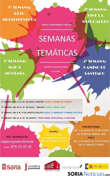 Para el tiempo estival. / Ayto.