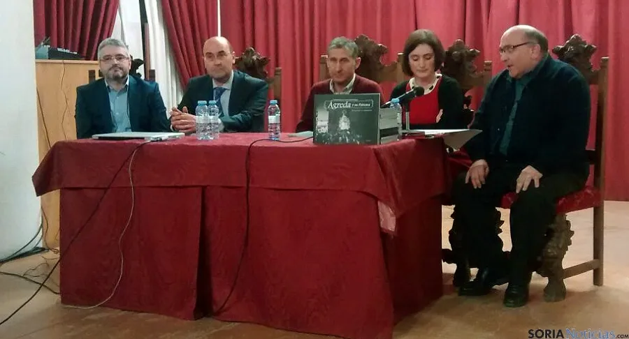 Grijalbo (izda.), Alonso, Blanco, Omeñaca y J. Santa Clotilde.