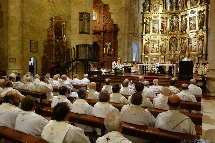 La celebración en la concatedral.