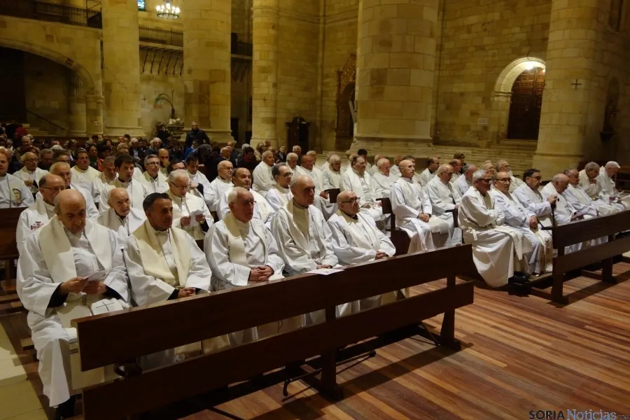 La celebración en la concatedral.