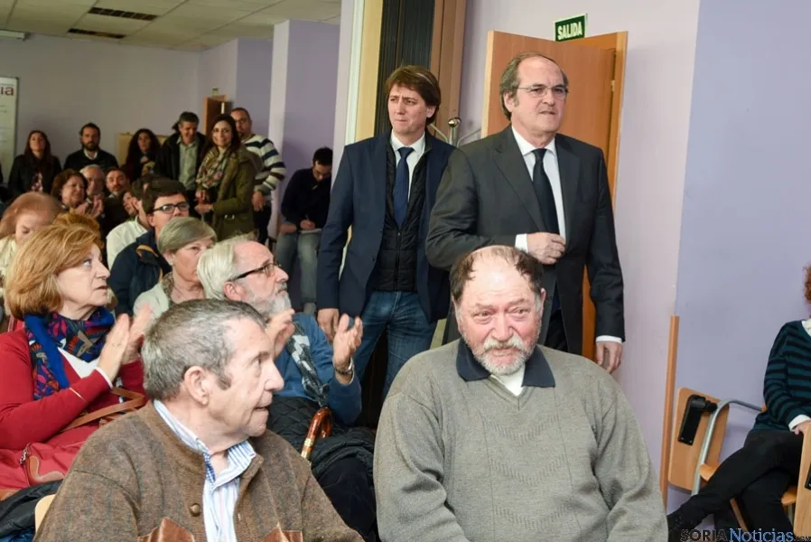 Ángel Gabilondo en Soria. /Ana Isla