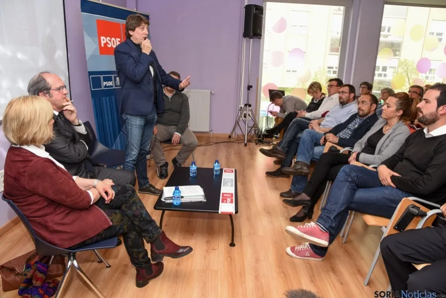 Ángel Gabilondo en Soria. /Ana Isla