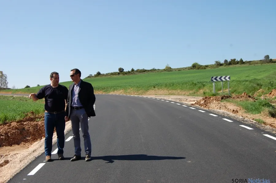 Foto 2 - Diputaci&oacute;n ultima la mejora de las carreteras a Valdenebro y a Rioseco