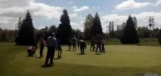 Escolares agredeños en Morón de Almazán.