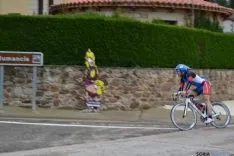 Foto 9 - Pe&ntilde;uela, Lazo y Alba, podium masculino del Campeonato de Duatlon celebrado en Garray 