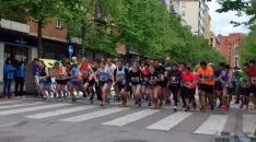 La carrera en Mariano Vicén./SN