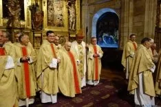 La celebración en la concatedral.