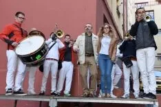 Cuadrilla de La Cruz y San Pedro; Catapán. /Ana Isla