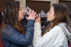 Cuadrilla de La Cruz y San Pedro; Catapán. /Ana Isla