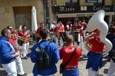 Concentración de 'Los que Faltaban' en la plaza Mayor
