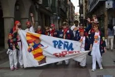 Concentración de 'Los que Faltaban' en la plaza Mayor