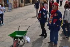 Concentración de 'Los que Faltaban' en la plaza Mayor