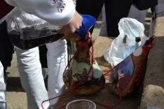 Concentración de 'Los que Faltaban' en la plaza Mayor