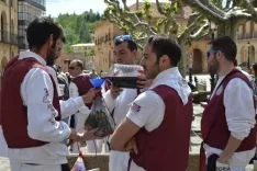 Concentración de 'Los que Faltaban' en la plaza Mayor