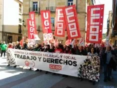 Manifestación del Primero de Mayo 2016