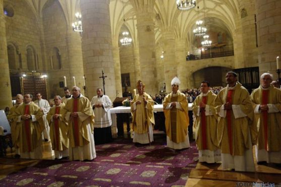 Monseñor Melgar ha sido obispo de Osma-Soria durante ocho años.