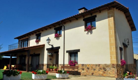Una casa rural en la provincia de Soria./SN