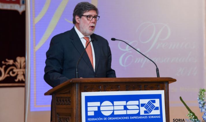 Santiago Aparicio, presidente de FOES. / SN